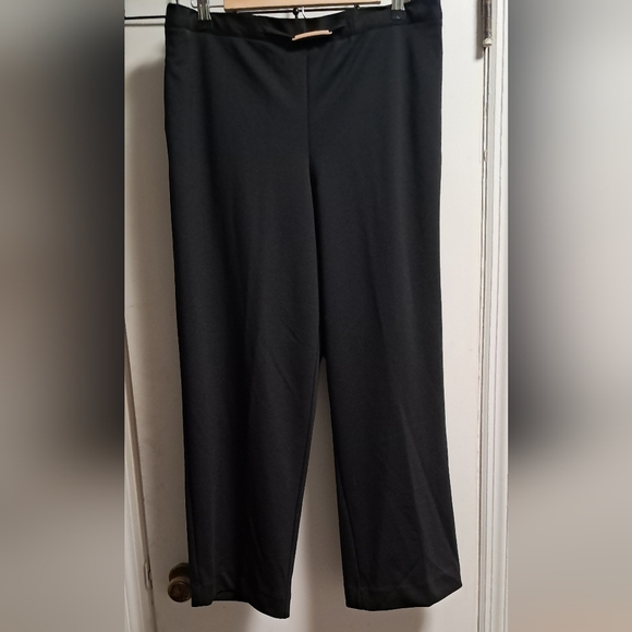 NWT Alfred Dunner Petite black pants - Picture 2 of 11